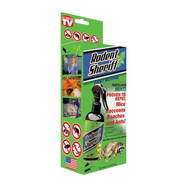 Rodent Sheriff Rodent Sheriff As Seen on TV Animal Repellent Liquid For Rodents 8 oz RDS00012 - main